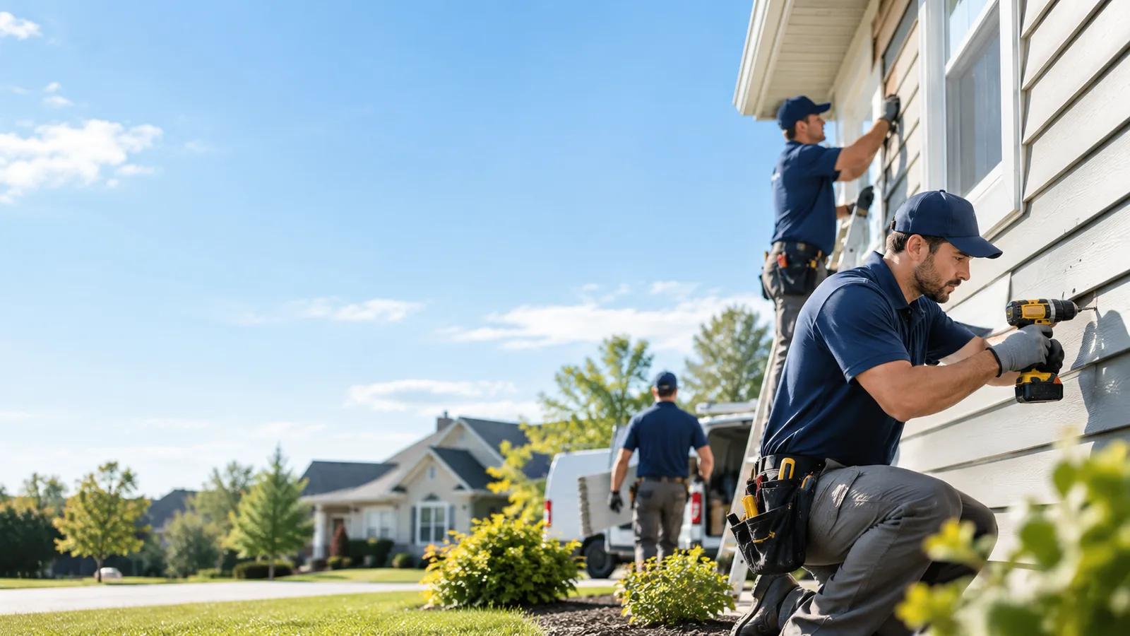 Partial Siding Replacement in England, AR